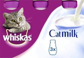 Whiskas Catmilk Flesjes - Kattenmelk - 1 x (3 x 200 ml)