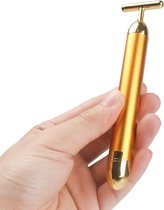 WiseGoods - Gezichtsroller - 24K Face Roller - Huid Verstrakking - Uplifting - Anti-Rimpel - Gezichtsmassage - Goud