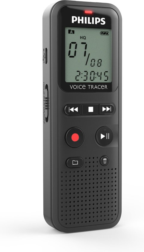 Philips DVT1150 VoiceTracer Audiorecorder Zwart - Philips