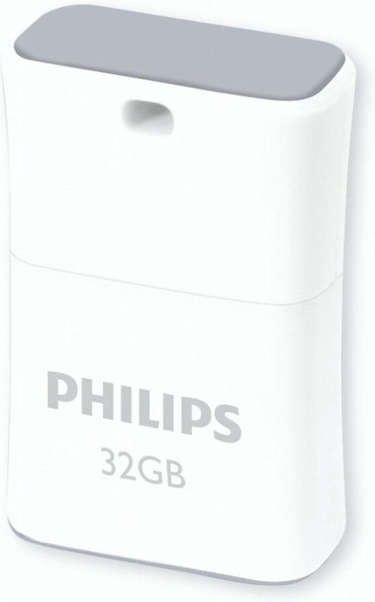 Philips USB stick 2.0 32GB - Pico - Grijs - FM32FD85B