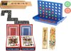 Afbeelding van het spelletje Spellen pakket vakantie reis spelletjes editie - 5 delig - mikado, kaartspellen 2x, domino & 4 op een rij