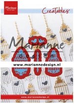 Marianne Design Creatables Snij en Embosstencil - Vogelkooi (set)