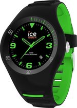 Ice Watch P. Leclercq - Black green 017599 Horloge - Siliconen - Zwart - Ã˜ 42 mm