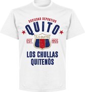 Quito Established T-shirt - Wit - 4XL