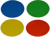 4 Vloercirkels | Shooting Spots | Merkteken Cirkel | dia 25 cm | 4 verschillende kleuren
