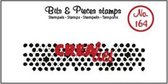 Crealies Bits & Pieces stempel no.164 Onregelmatige Cirkel