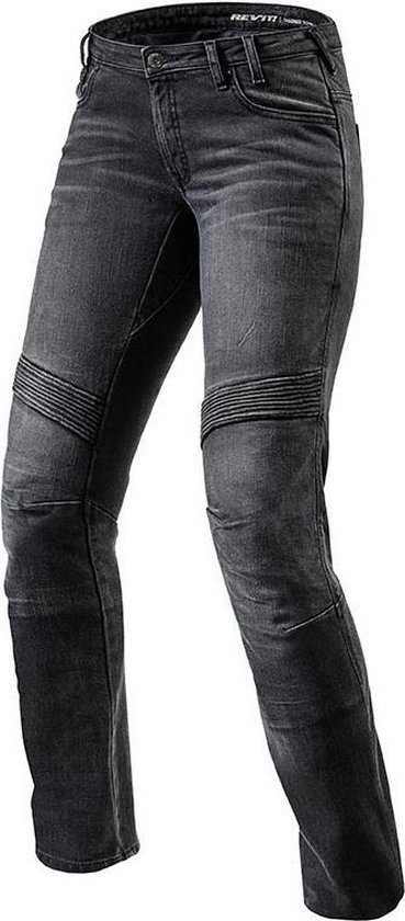 Duidelijk maken Vaardig heet Rev'it Moto dames jeans zwart | bol.com
