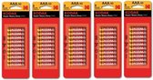Kodak AAA/LR03 ZINC Super Heavy Duty alkaline 1.5V - 50 Stuks (5 Blisters a 10st)