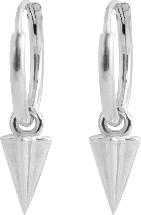 Jewelryz Spike Oorbellen | 925 zilver ooringen | 12 mm | bol.com
