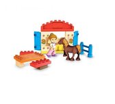 First Builders Bloktown Speelset Paardenstal spelgoed