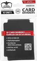 Ultimate Guard 10 Card Dividers Standard Size, Black