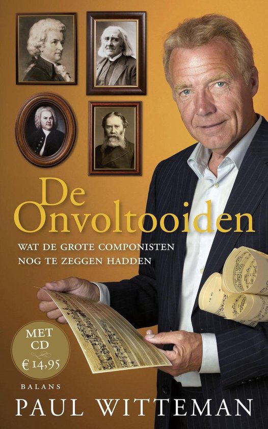 Cover van het boek 'De onvoltooiden + CD' van P. Witteman