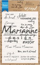 Marianne Design Clear stamps - NL - Strand