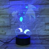 Hewec® Optische 3D illusie lamp Sonic