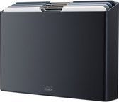 Joseph Joseph Folio™ Snijplankenset 4-delig – Large – Donkergrijs – Kleurgecodeerd – Met Opbergstand – RVS Handgrepen