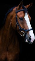 Horseware Rambo Micklem Deluxe Competition Bridle Zwart Pony