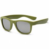KOOLSUN - Wave - Kinder zonnebril - Army Olive Branch - 1-5 jaar - UV400 - Categorie 3