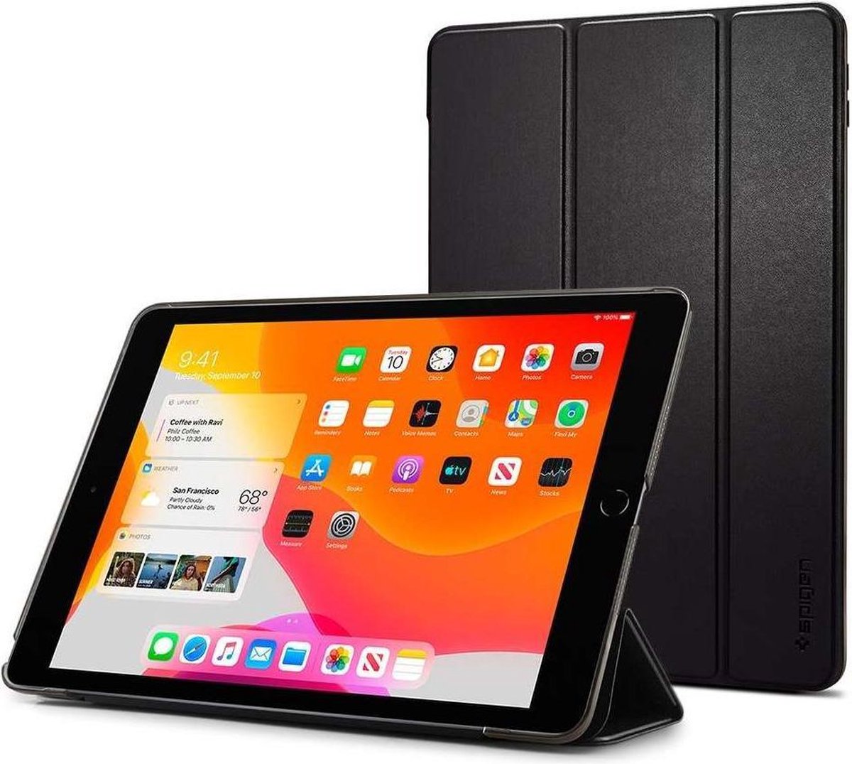 Spigen Smart Fold Apple iPad 10.2 2019 - Zwart