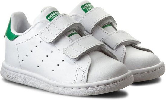 adidas Stan Smith CF I Sneakers - Maat - Unisex - wit/groen