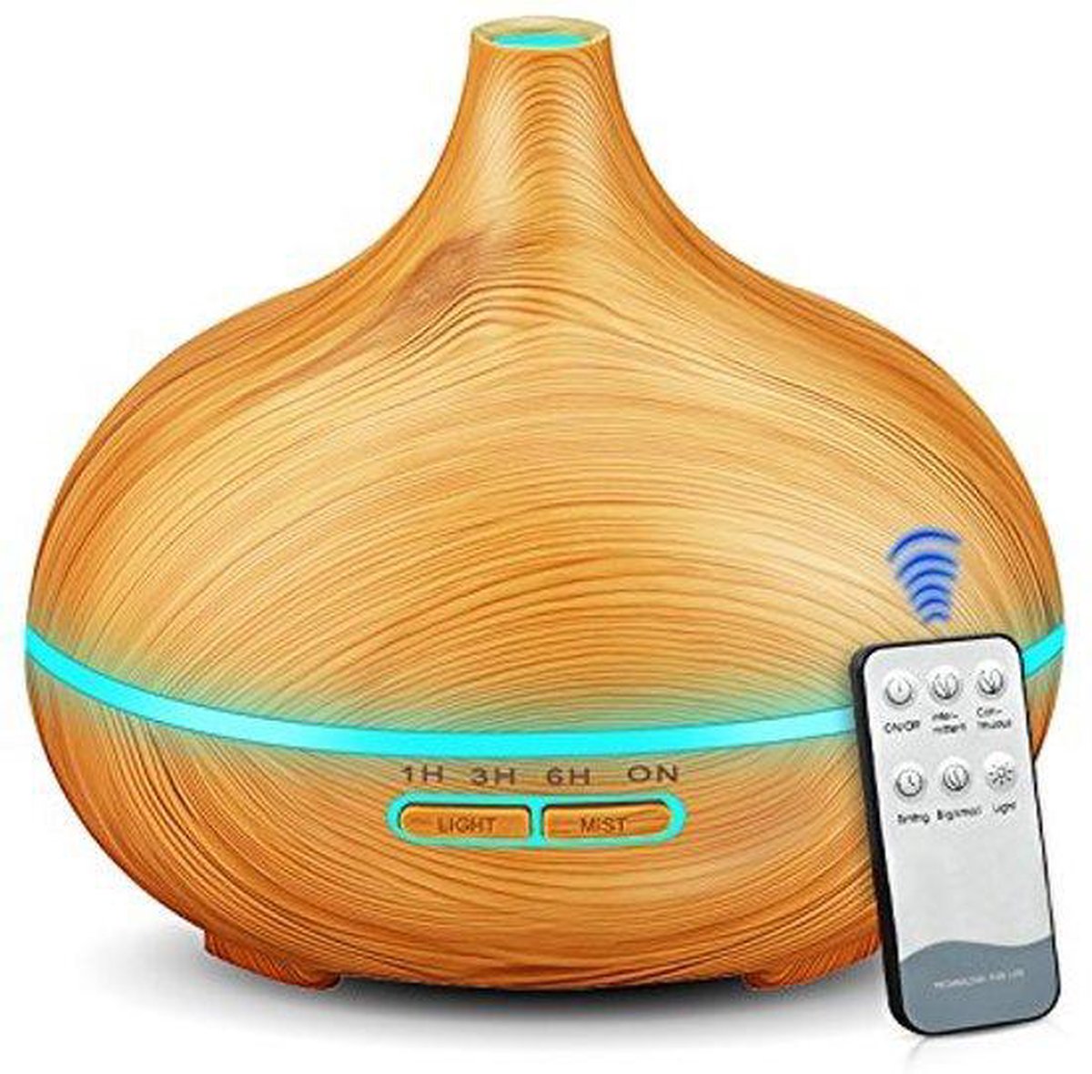 Luxe Aroma Diffuser 400ML - Woodgrain Hout Design