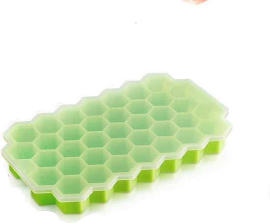 Luxe Ijsblokjes Maker - Honingraat Vorm - BPA Free - Silicone Ice Cube Maker |