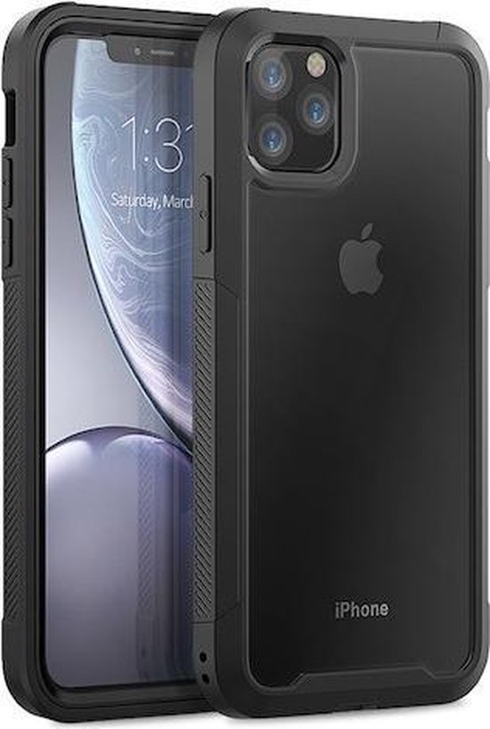 Tol Bruidegom Wierook Casecentive Shockproof case - Extra beschermend hoesje - iPhone 11 Pro Max  clear | bol.com