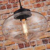 LOMT Vintage Water Drop Glas Plafondlamp - Glas - E27 - 60W