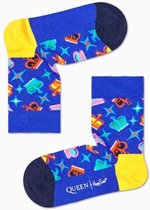 Happy Socks Queen Kids | Crown Sock, 2-3 jaar, Maat 24/26