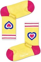 Happy Socks Kids Heart Rib Sock, 12-24 mnd, Maat 22/24