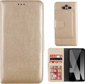 Wallet Case PU voor Huawei Mate 10 Pro in Goud