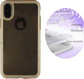 BackCover Layer TPU + PC Apple iPhone Xs Max Goud