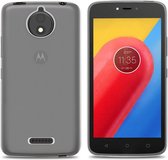 Hoesje CoolSkin3T TPU Case voor de Motorola Moto C Plus Transparant Wit