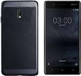 Hoesje Mesh Holes voor de Nokia 5 Zwart