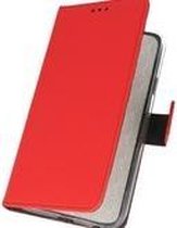 Bookwallet hoes - Nokia 6.2 - rood