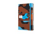 Limited Edition Moleskine Notitieboek Large - Camouflage Blauw - Hard cover - Lijnen