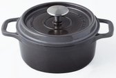INVICTA Ronde braadpan - � 22 cm - Taupe - Alle warmtebronnen inclusief inductie