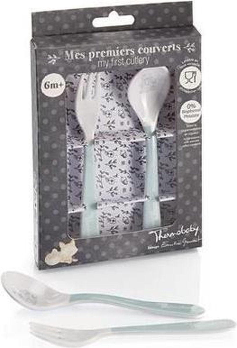 THERMOBABY Bestekset van melamine - Forest THERMOBABY Bestekset van melamine - Forest