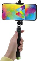 Shop4 - Samsung Galaxy M20 Selfie Stick Bluetooth Groen