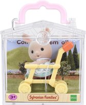 Sylvanian Families konijn in wandelwagen 5200