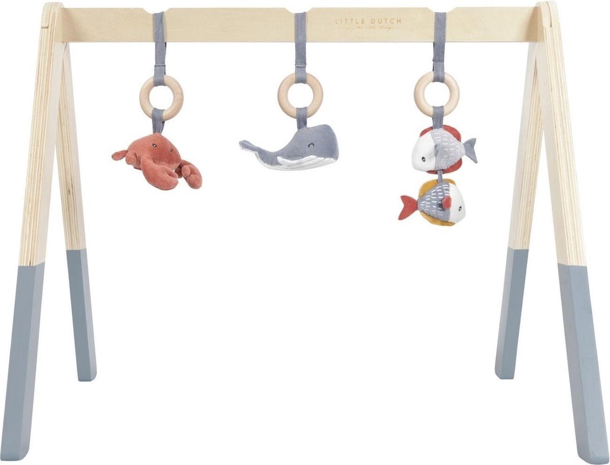 Little Dutch Houten Babygym - Oceaan - Blauw