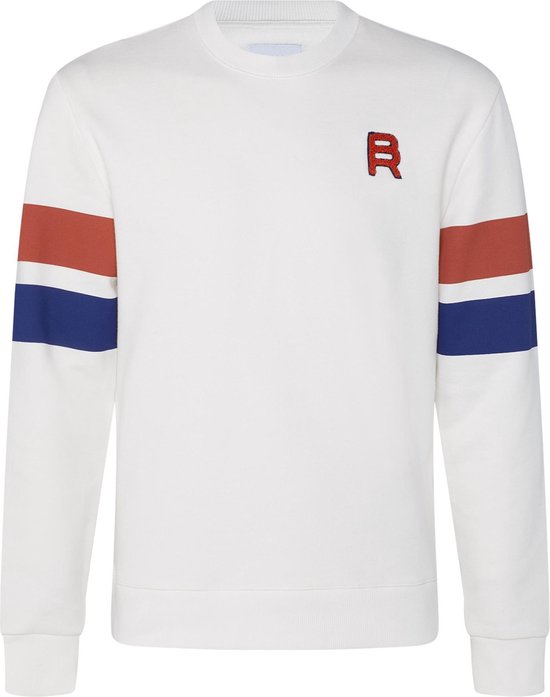 | WE Fashion Heren sweater met kleurdetail en applicatie HEREN BLUE RIDGE TRUI | 85448698 WE Fashion