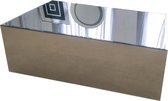 Eric Kuster Style Spiegel Salontafel Brons Bloktafel