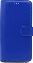 HB Hoesje Geschikt voor Samsung Galaxy A3 2017 - Portemonnee Book Case - Kaarthouder & Magneetlipje - Blauw