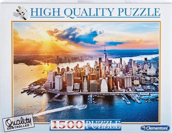 Clementoni HQP Puzzel - legpuzzel 1500 stukjes New York | bol.com