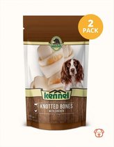 Kennel Chewing Bones Knotted (3 st.) / 2 pack