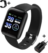 Belesy® Smartwatch - Smartwatch - Zwart