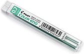 Pilot Color Eno - Recharges de crayon vert 0.7mm - 6 pièces