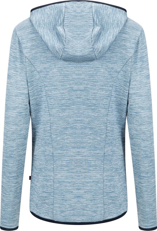 Saffron dames fleece vest Lichtblauw