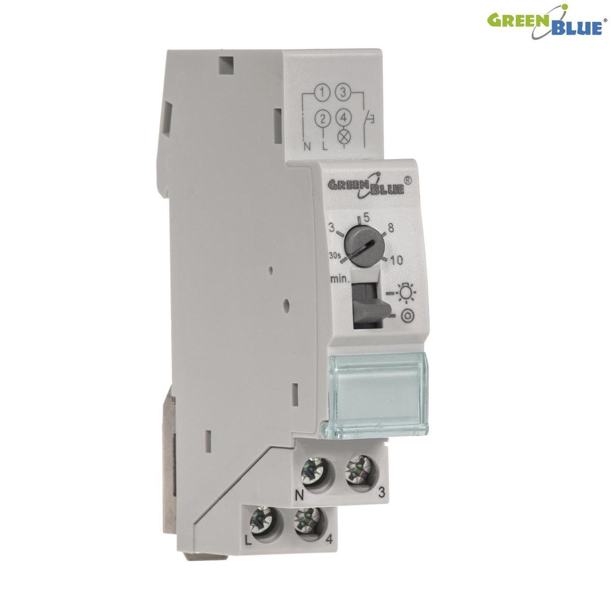 Interrupteur minuterie numérique GreenBlue GB104 - Accessoire réseau