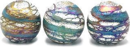 Glasobject Bolletje Nova E03BN Urn Bol – Glazen Urn - Urn Glas - Mini urn - Urn voor as - Urn Glasobject - Urn Kunst - Gedenkstuk - As Bol